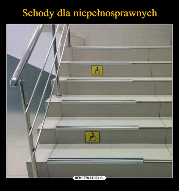 
    Schody dla niepełnosprawnych