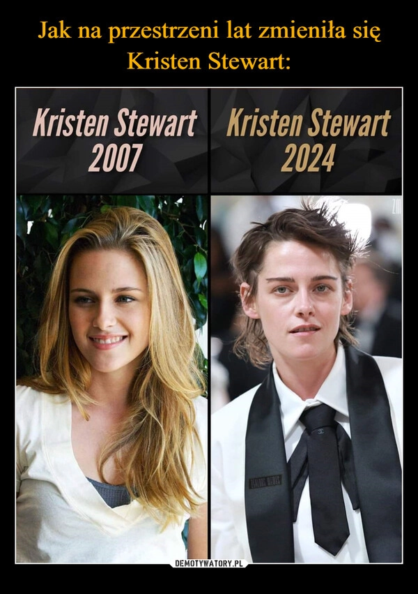 
    Jak na przestrzeni lat zmieniła się Kristen Stewart: