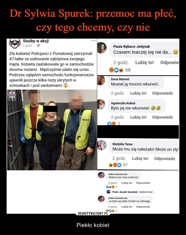 
    Dr Sylwia Spurek: przemoc ma płeć, czy tego chcemy, czy nie