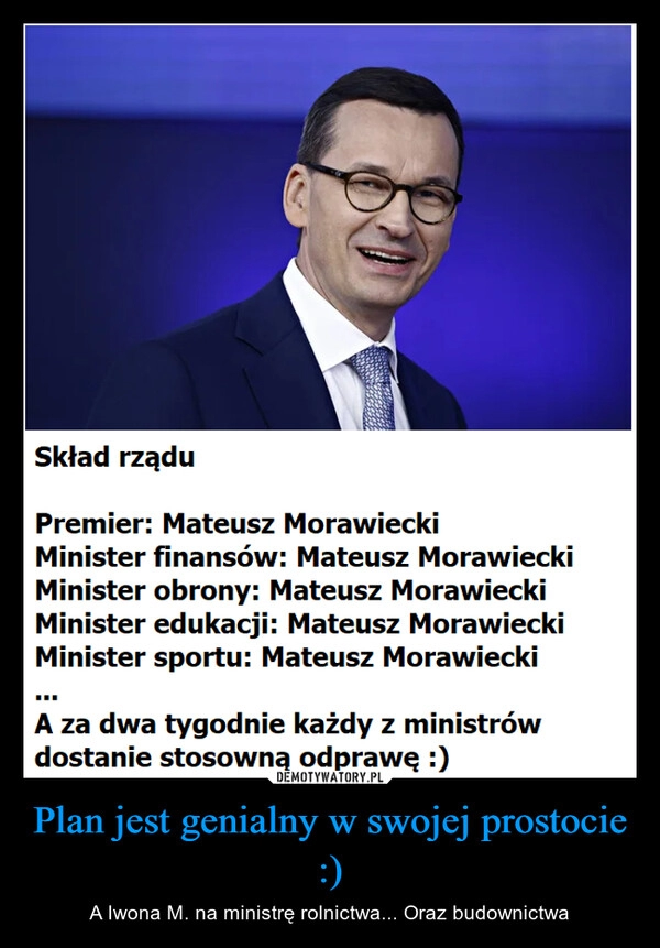 
    Plan jest genialny w swojej prostocie :)