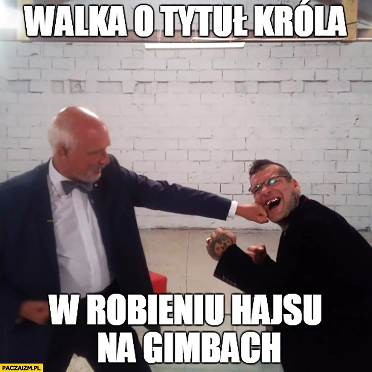 
    Walka o tytuł króla w robieniu hajsu na gimbach Korwin Popek Monster