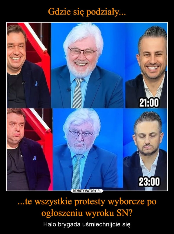 
    Gdzie się podziały... ...te wszystkie protesty wyborcze po ogłoszeniu wyroku SN?