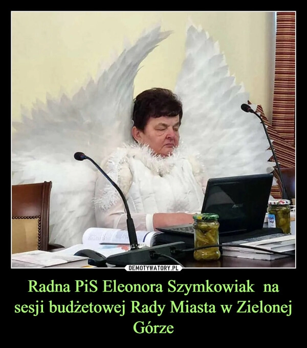 
    
Radna PiS Eleonora Szymkowiak na sesji budżetowej Rady Miasta w Zielonej Górze 