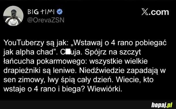 
    Taka prawda
