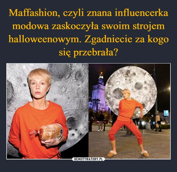 
    Maffashion, czyli znana influencerka modowa zaskoczyła swoim strojem halloweenowym. Zgadniecie za kogo się przebrała?