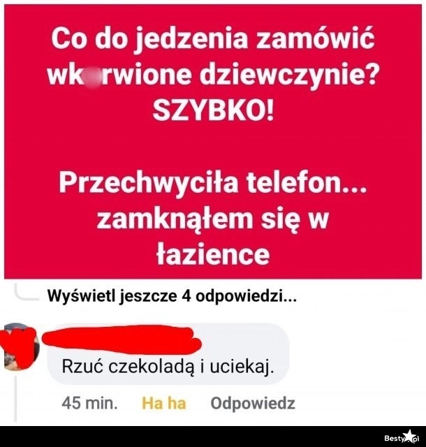 
    Wkurzona dziewczyna 