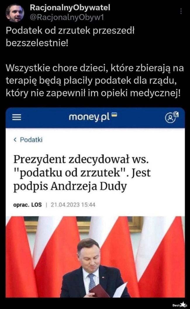 
    Już niżej nie da się upaść... 