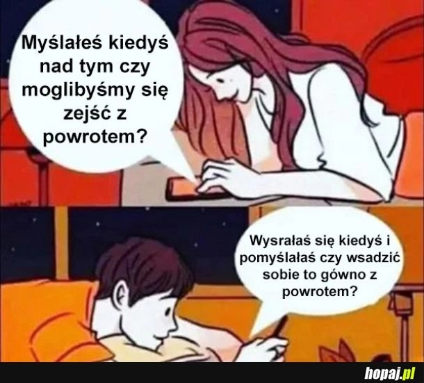 
    Zejście się z eks