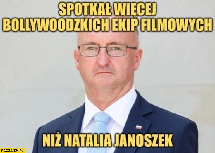 
    Wawrzyk spotkał więcej Bollywoodzkich ekip filmowych niż Natalia Janoszek