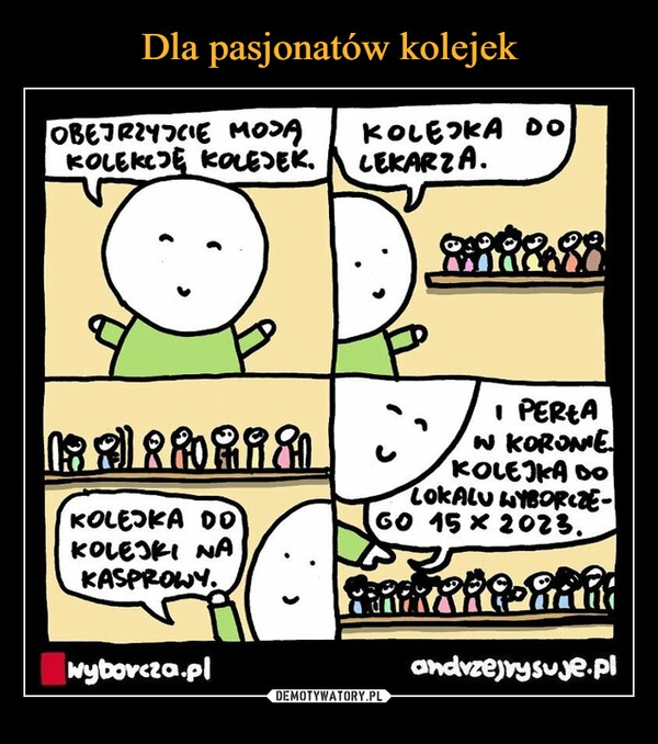 
    Dla pasjonatów kolejek