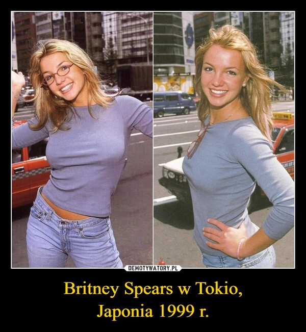 
    Britney Spears w Tokio,
Japonia 1999 r.