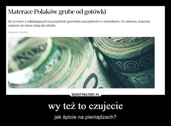 
    wy też to czujecie