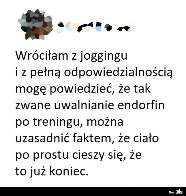 
    Endorfiny po treningu 