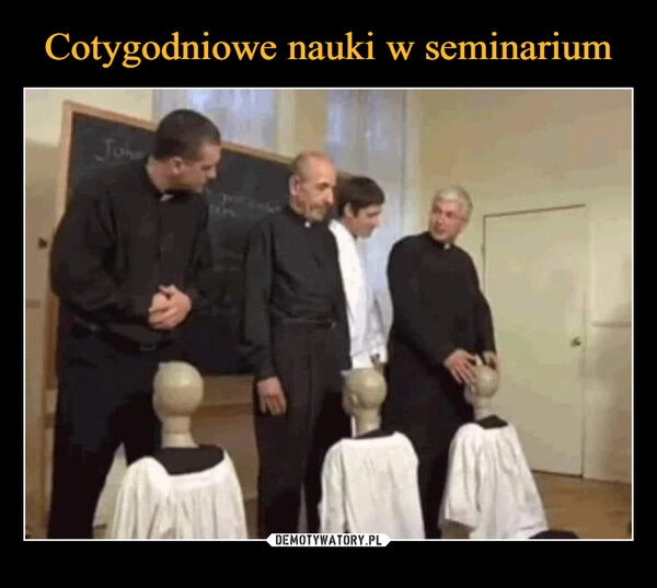 
    Cotygodniowe nauki w seminarium