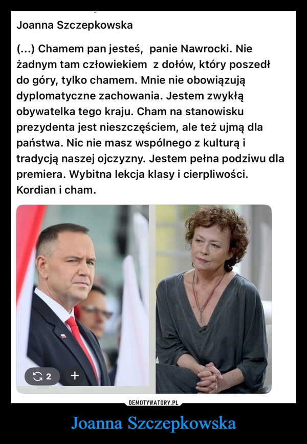 
    Joanna Szczepkowska
