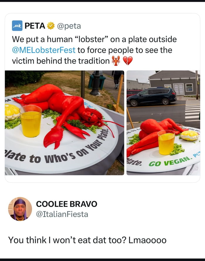 
    I bet some people would eat that too