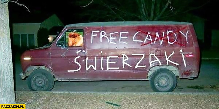 
    Darmowe świeżaki furgonetka ciężarówka van free candy przeróbka