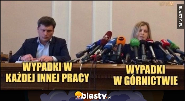 
    Wypadki w każdej pracy vs wypadki w górnictwie wszystkie mikrofony