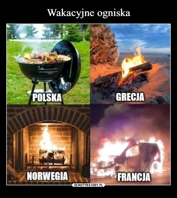 
    Wakacyjne ogniska