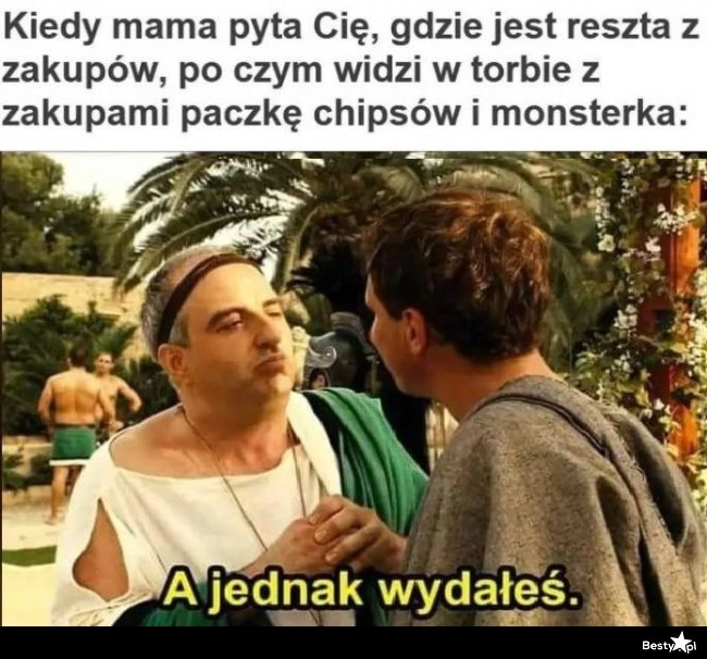 
    Reszta z zakupów 