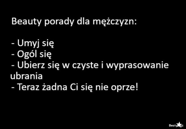 
    Porady dla mężczyzn 