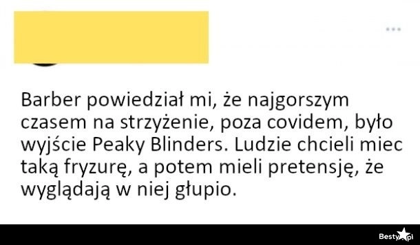 
    Najgorszy czas na strzyżenie 