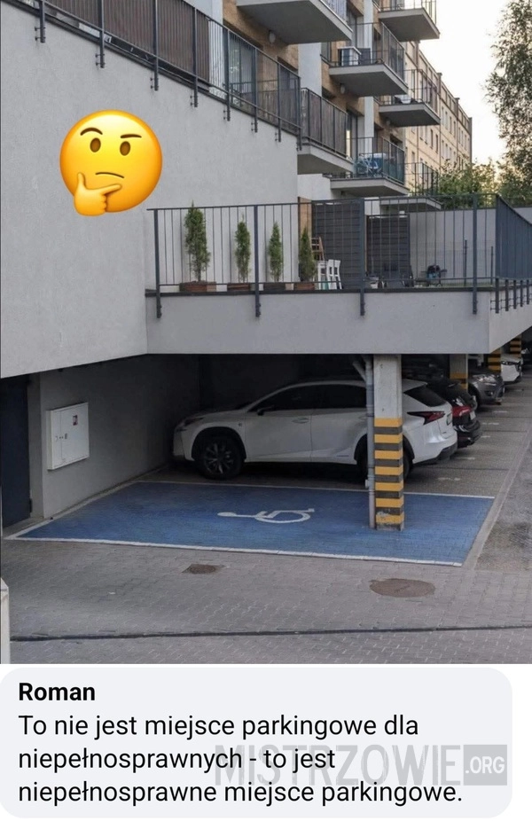 
    Miejsce parkingowe