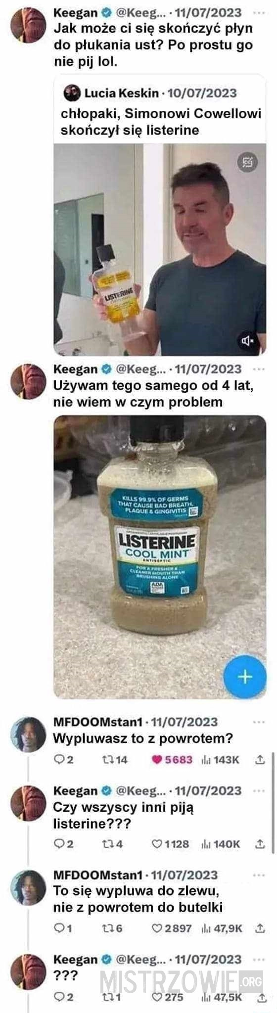 
    Listerine