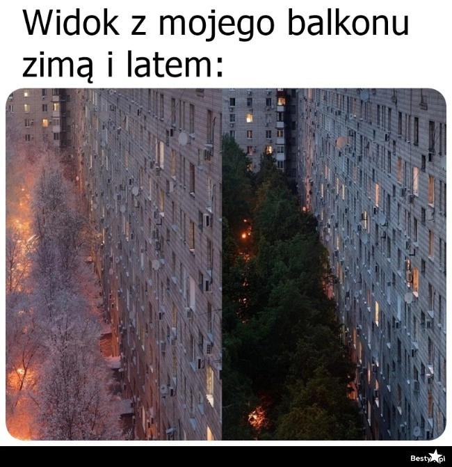 
    Widok z balkonu 