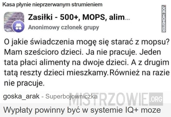 
    Kasa płynie nieprzerwanym strumieniem