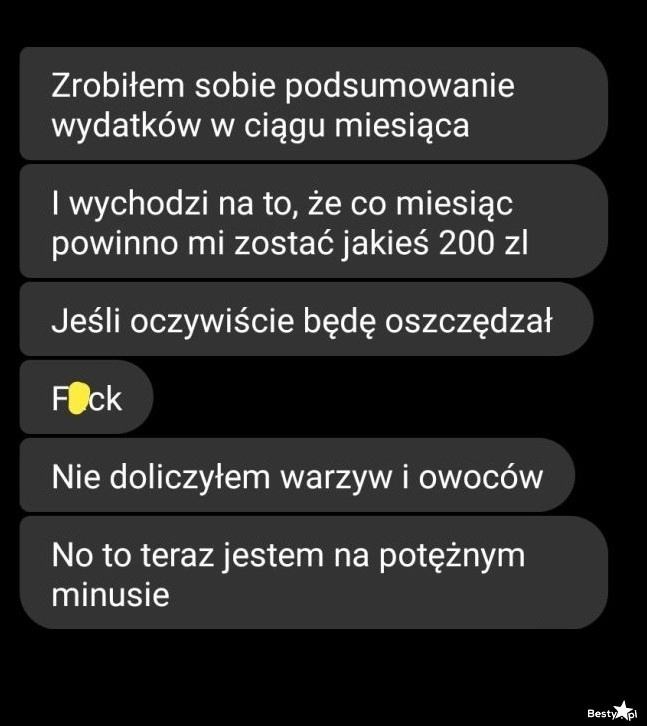 
    Podsumowanie wydatków 