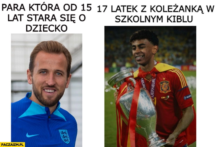 
    Anglia para która od 15 lat stara się o dziecko vs Hiszpania 17-latek z koleżanką w szkolnym kiblu