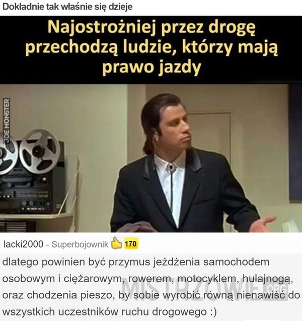 
    Dokładnie tak właśnie się dzieje