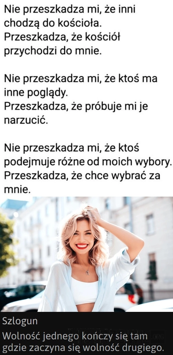 
    Nie przeszkadza mi