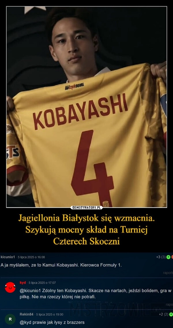 
    Zdolny Kobayashi