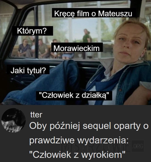 
    Człowiek z działką