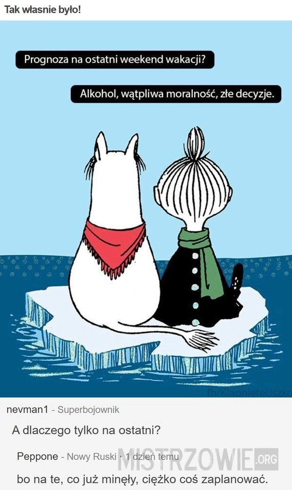 
    Tak własnie było!