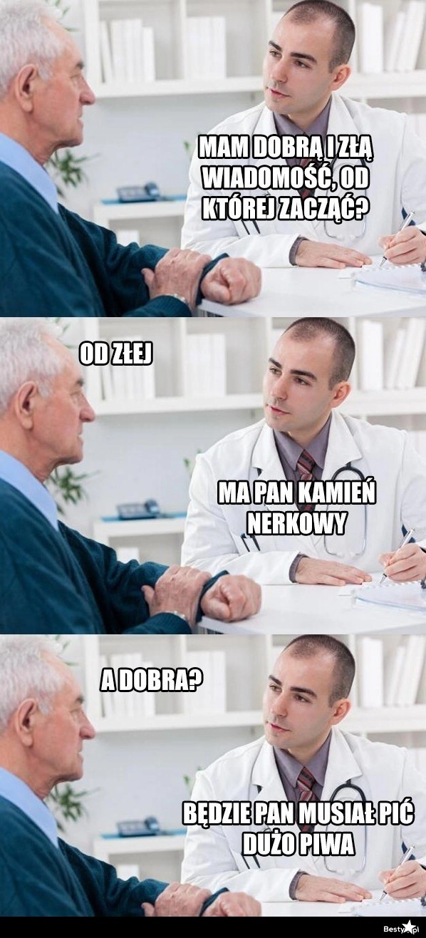 
    Dobra i zła wiadomość 