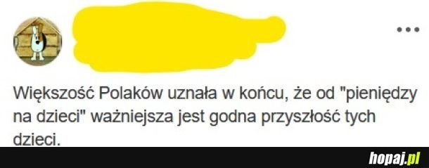 
    "Pieniądze na dzieci". 