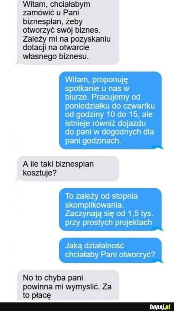 
    Dej biznesplan