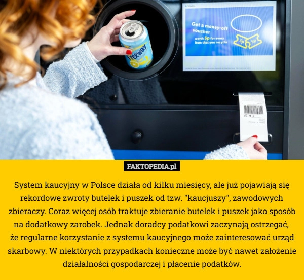 System kaucyjny w Polsce działa od kilku miesięcy, ale już pojawiają się