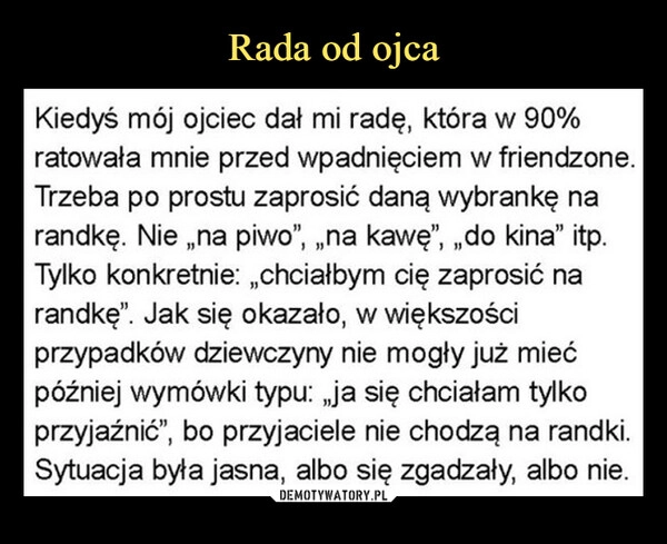 
    Rada od ojca