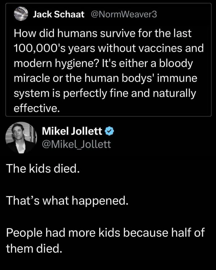 
    Make natural selection great again