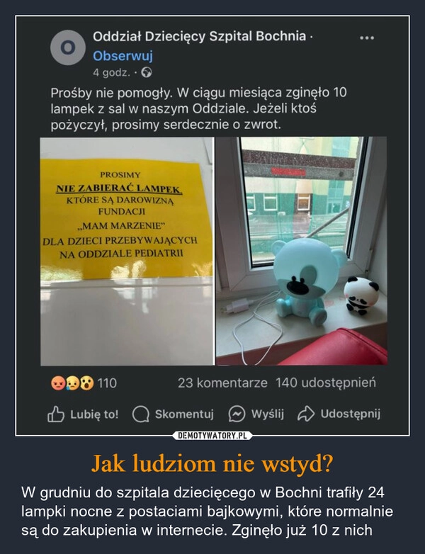 
    Jak ludziom nie wstyd?