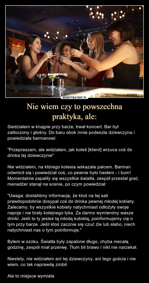 
    Nie wiem czy to powszechna
praktyka, ale: