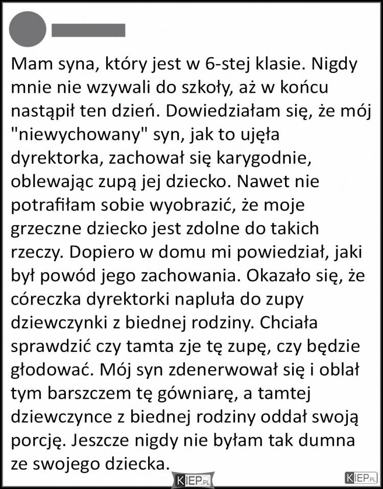 
    Pierwsze w życiu wezwanie do szkoły