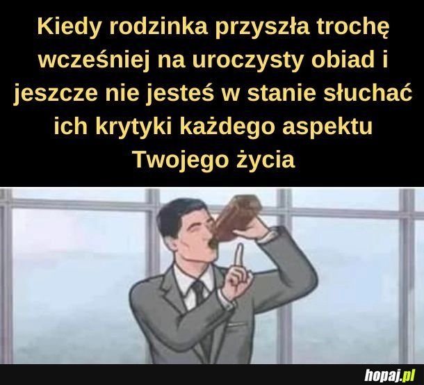 
    Rodzinny obiad. 