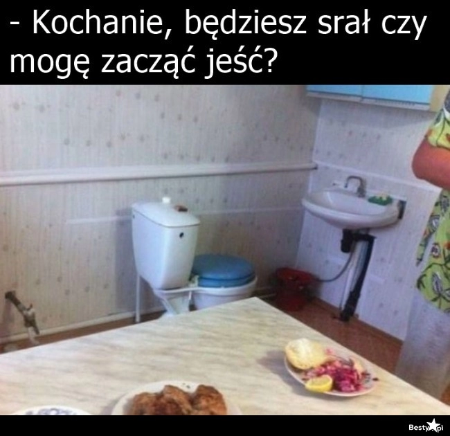 
    Kibel w kuchni 