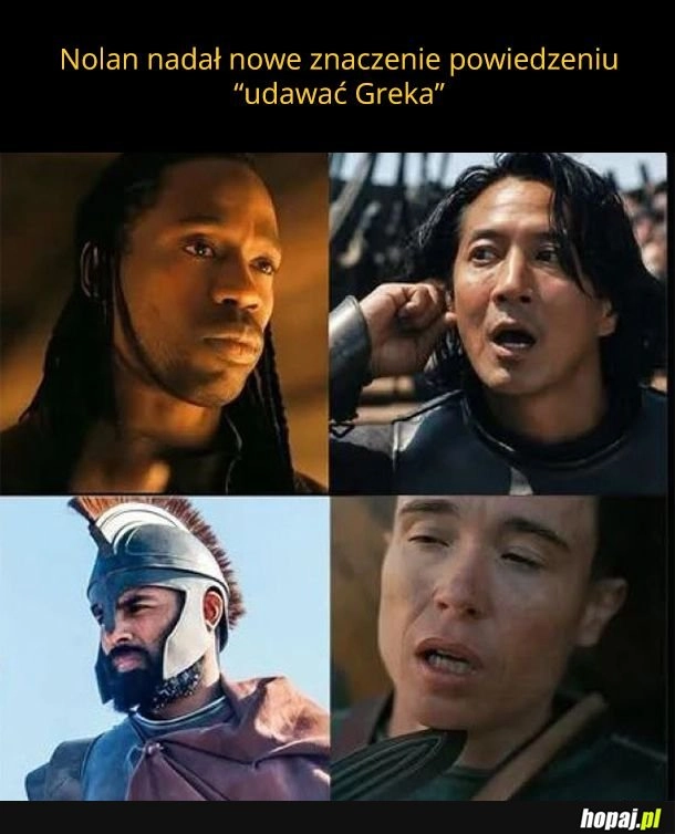 A, to o to chodziło