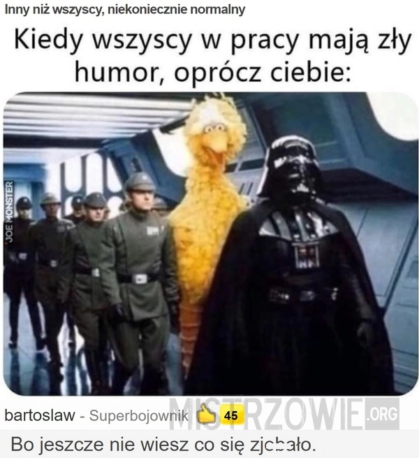 
    Inny niż wszyscy, niekoniecznie normalny